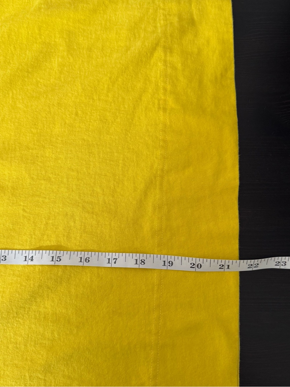 Everlane Polo Shirt Top Womens Sz S Yellow Oversized Long Sleeve Organic Cotton - Picture 12 of 12